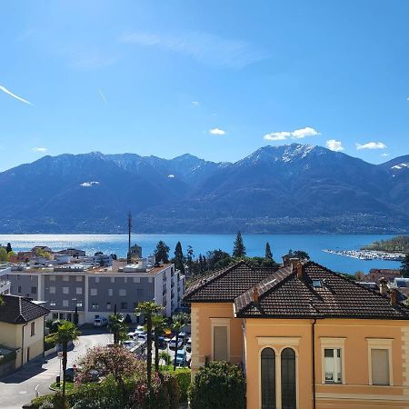 Ferienwohnung Montana Lago ロカルノ エクステリア 写真